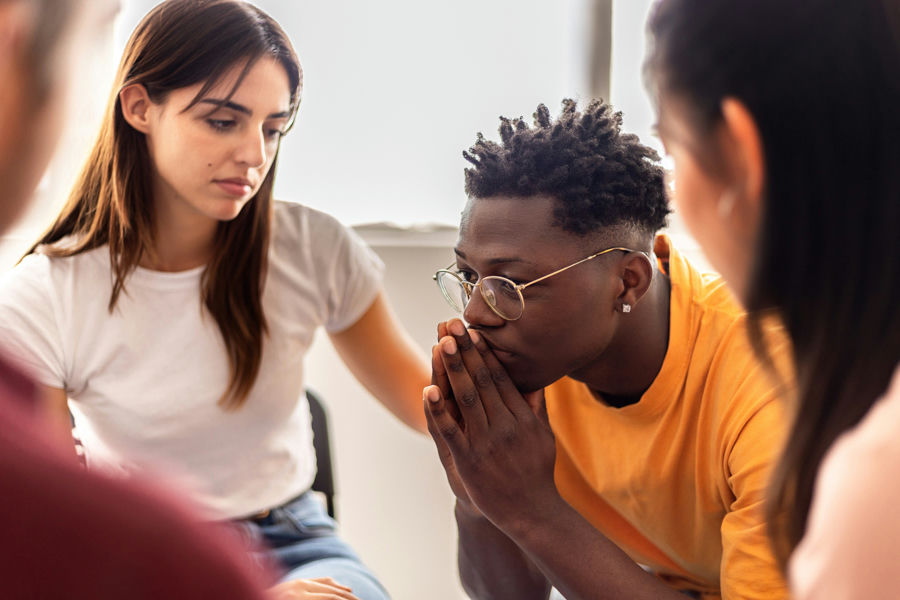 group of adhd patients receiving treatment together in san diego