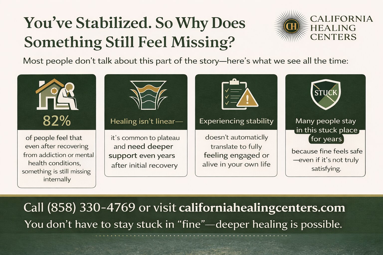 Why You Still Feel Disconnected After Treatment